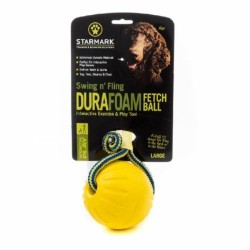 Starmark Durafoam kamuoliukas šunims su virve