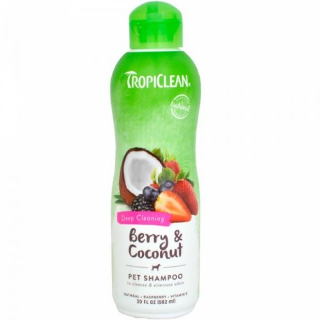 Tropiclean giluminis šampūnas Berry Clean