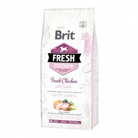 Brit Fresh Chicken With Potato Puppy 