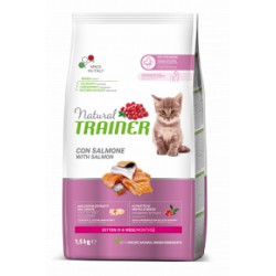Trainer Natural Cat Kitten With Salmon