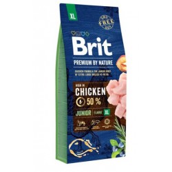 Brit Premium By Nature junior XL maistas šunims
