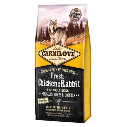 Carni Love Fresh Chicken/Rabbit Adult sausas maistas šunims