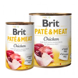 BRIT CARE Chicken Pate & Meat konservai šunims