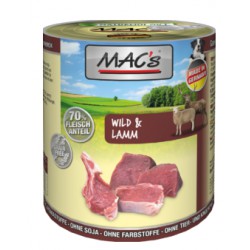 Mac's Dog konservai su žvėriena ir ėriena