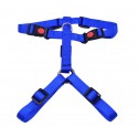 Petnešos gyvūnui Harness 3x adjustable nylon (mėlynos)