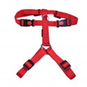 Petnešos gyvūnui Harness 3x adjustable nylon (raudonos)