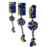 Pet Sport Braided Cotton Rope Knot Ball virvinis žaislas šunims