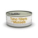 Naturea Tuna Fillets with Mussels konservai katėms