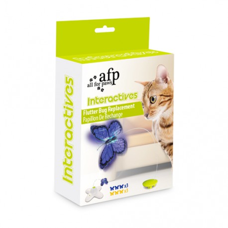 Katės žaislo AFP Flutter Bug Re-Fill papildymas