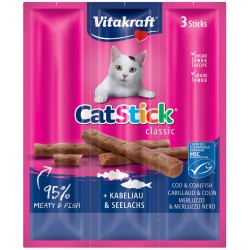 Vitakraft Cat Stick Mini Kačių skanėstas su Menke ir Tunu