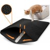 Pawise Cat Litter Trapper Mat dvigubas kačių kraiko kilimėlis 