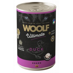 WOOLF ULTIMATE DUCK WITH COCONUT OIL konservai šunims su antiena