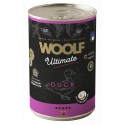 WOOLF ULTIMATE DUCK WITH COCONUT OIL konservai šunims su antiena