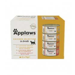 Applaws Cat Chicken multipack konservų rinkinys katėms