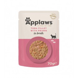 APPLAWS CAT TUNA FILLET & PACIFIC PRAWN POUCH