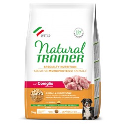 Natural Trainer Sensitive Plus Adult M/M Rabbit maistas šunims