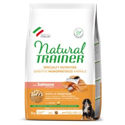 Natural Trainer Sensitive Puppy/Junior M/M Salmon Maistas Šunims