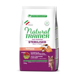 Trainer Natural Cat Sterilised With Salmon