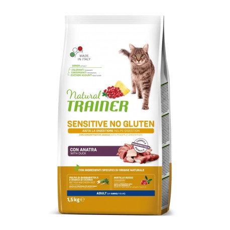 Trainer Natural Cat Sensitive Duck maistas katėms