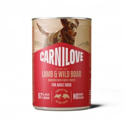 Carni Love Lamb & Wild Boar konservai šunims