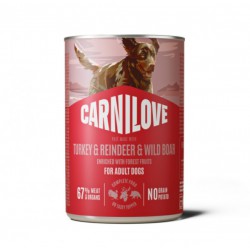 Carni Love Venison & Reindeer konservai šunims
